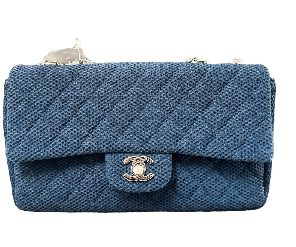 Chanel Neoprene Quilted Flap