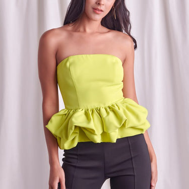 Noelle Peplum Top