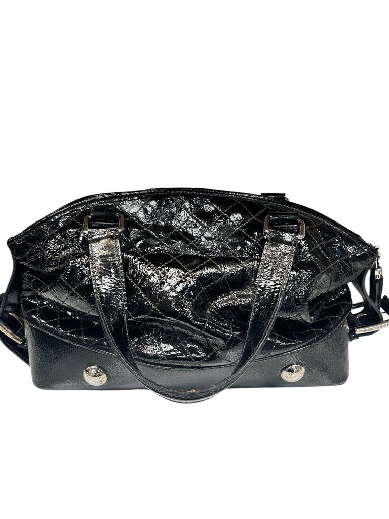 Black Patent Dolce & Gabbana Satchel***