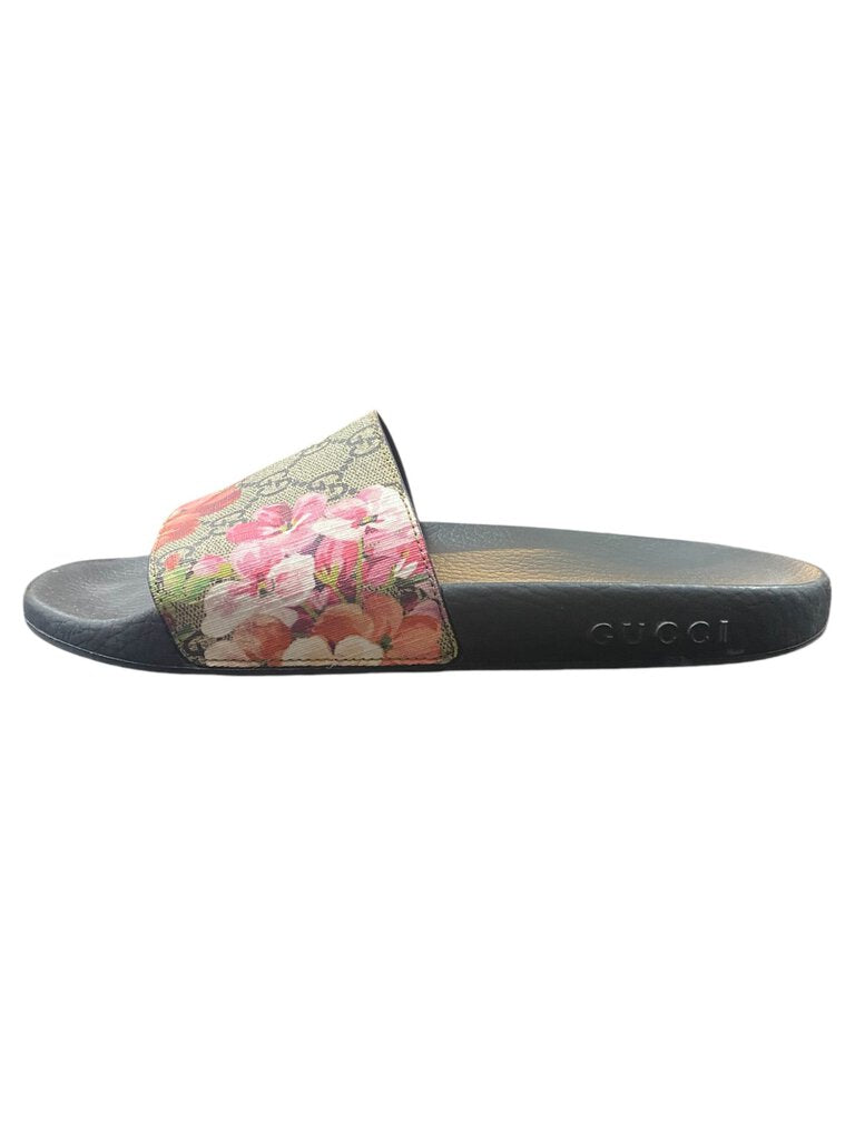 Gucci Supreme Monogram Floral Slides EU.40 / US. 9.5 ***