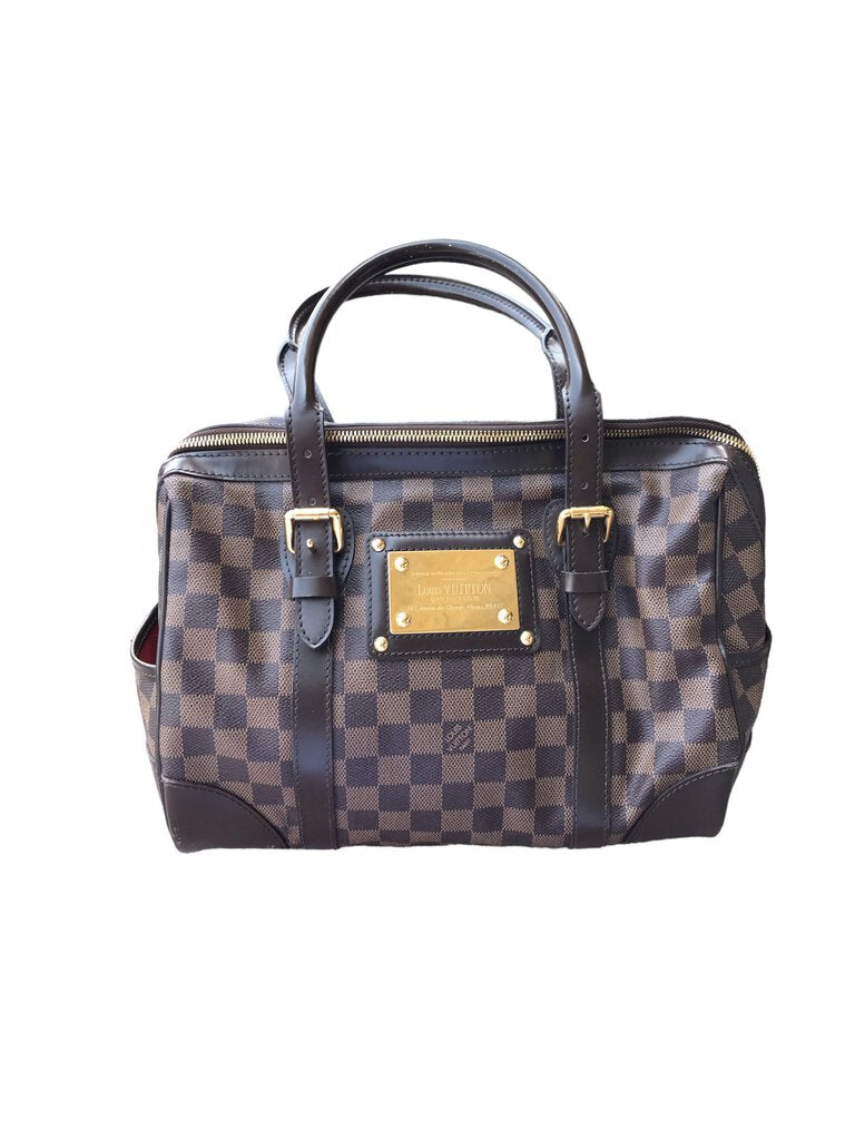 Louis Vuitton Ebene Berleley Damier Zip Bag