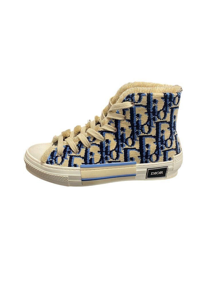 Dior High Top Tapestry Sneakers EU. 40 / US. 9.5 ***