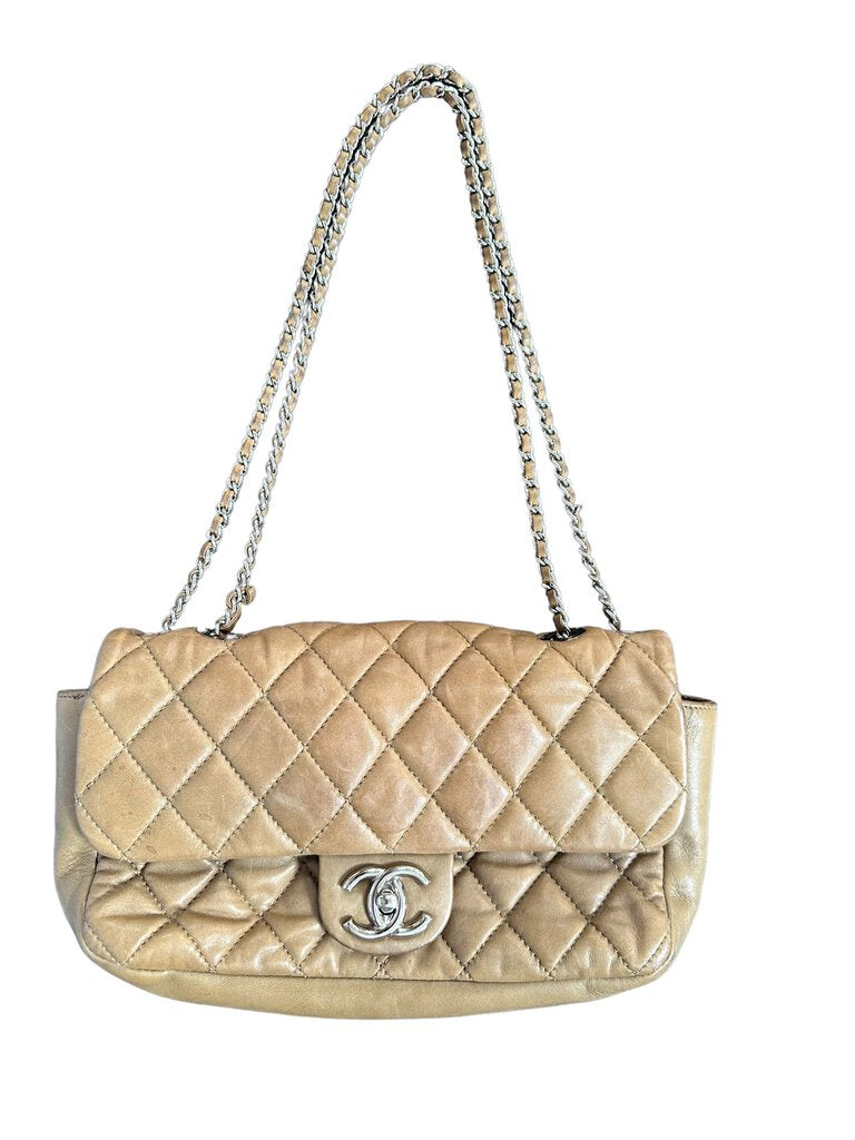 Chanel Quilted Lambskin Single Flap