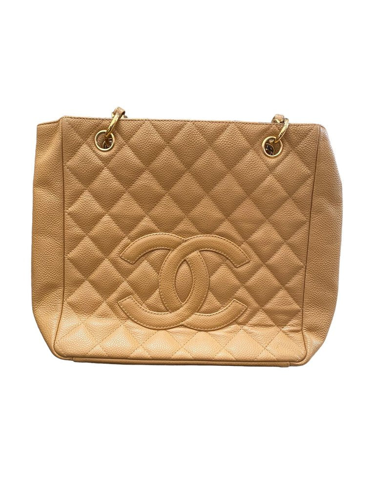Chanel Caviar Quilted Grand Shopping Tote Bag