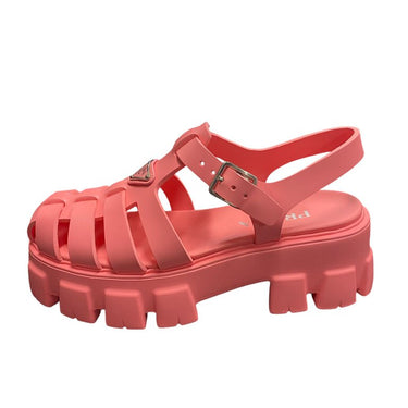 Prada Monolith Platform Sandals US: 10.5 / EU. 41***