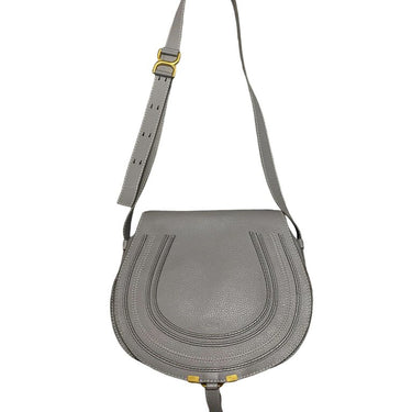 Chloe Marcie Medium Gray Crossbody ***