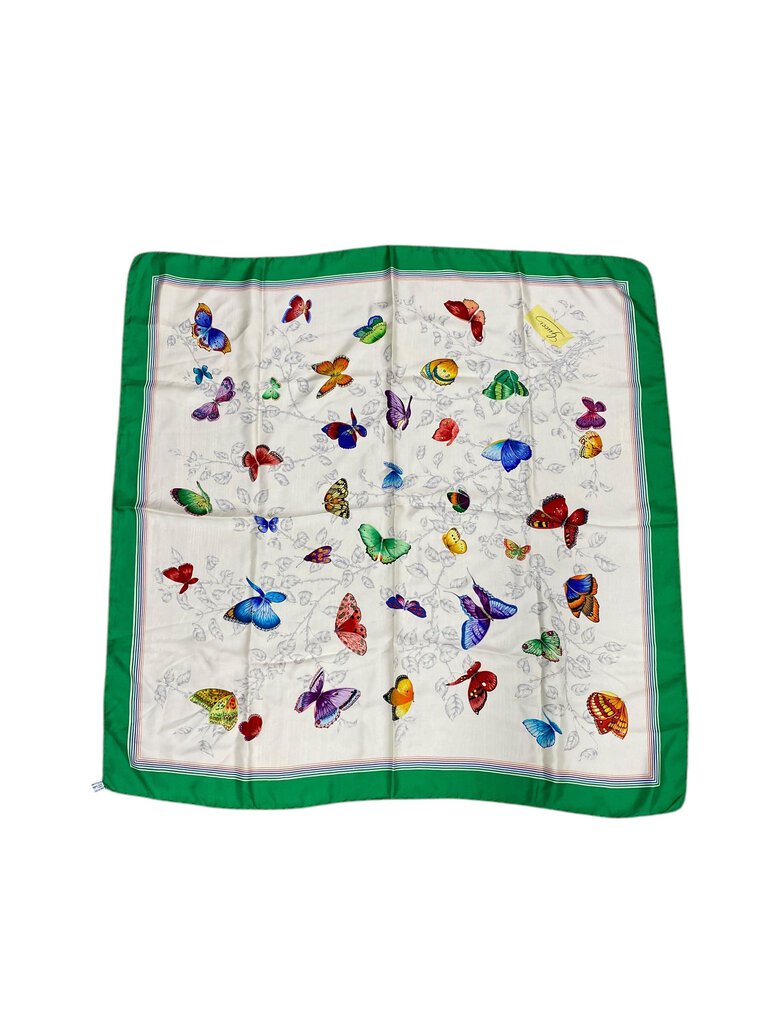 Gucci Butterfly Silk Scarf ***