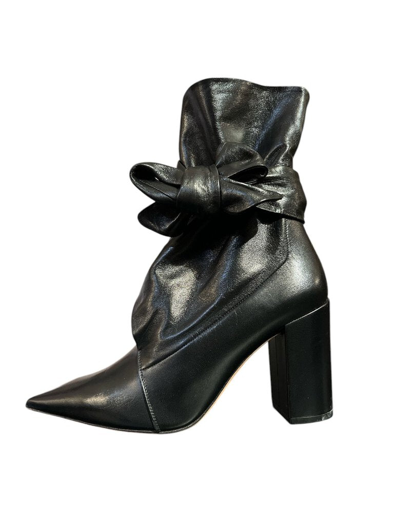 Christian Dior Huggy Leather Boots Noir