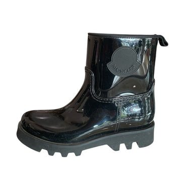 Moncler Rubber Patent Rain Boots - US 8.5 / EU 39***