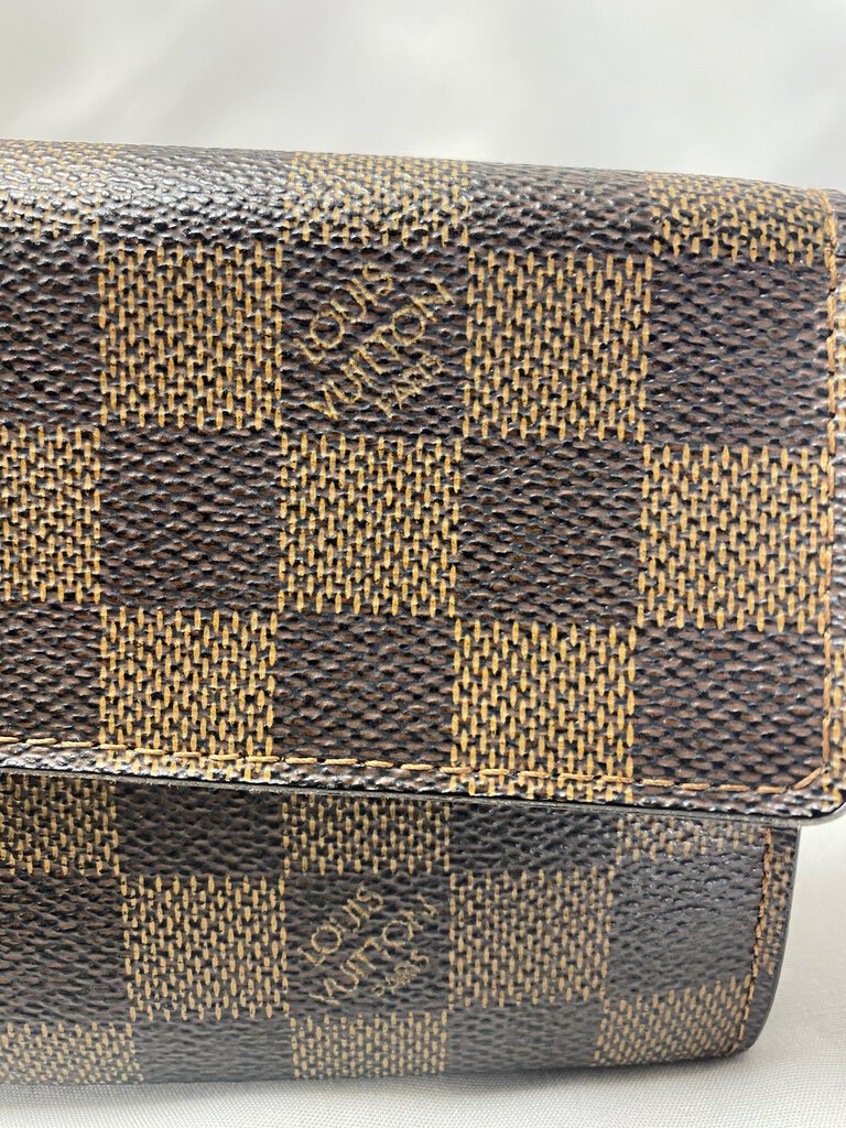 Louis Vuitton Sarah wallet Damier Ebene pattern #12