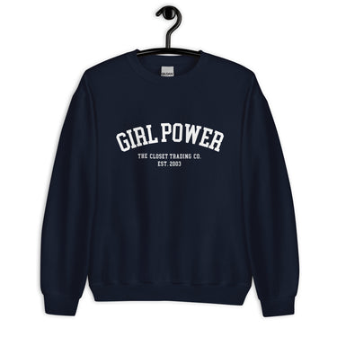 Girl Power Varsity Sweatshirt